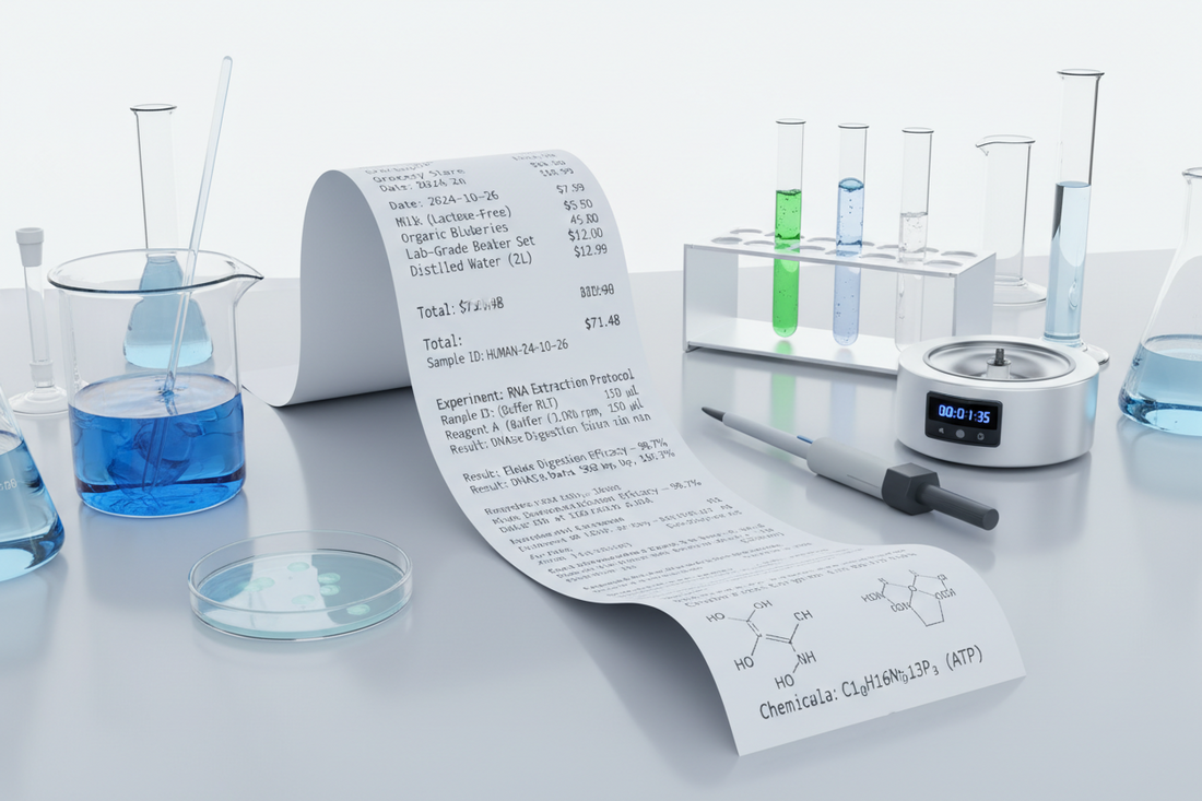 The Receipt Is the Lab Report.