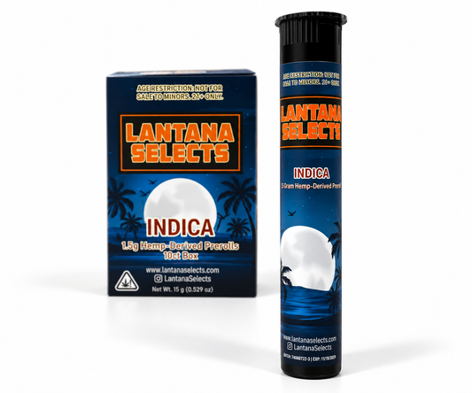 Lantana Selects Indica | 1.5g Hemp-Derived Preroll