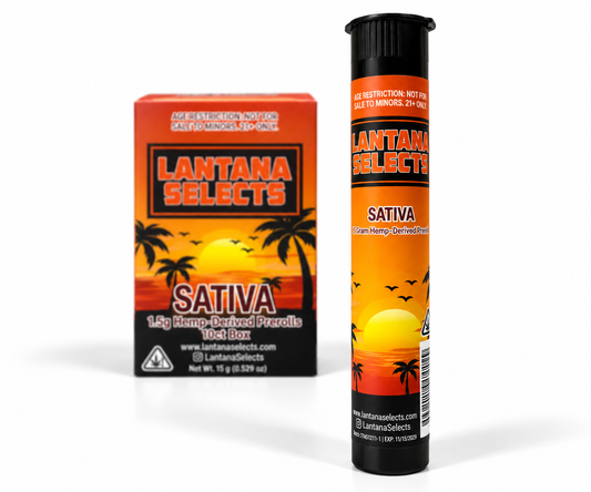 Lantana Selects Sativa | 1.5g Hemp-Derived Preroll